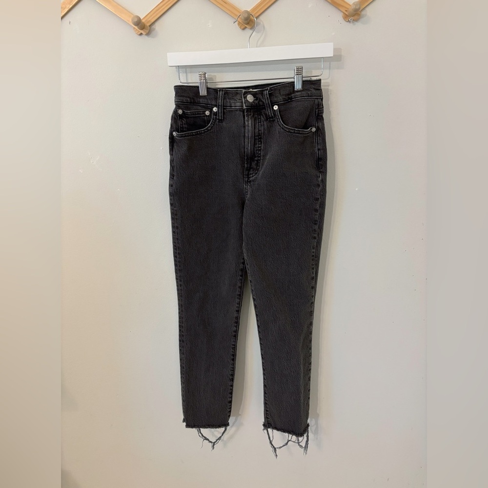 Madewell Women's Gray The Perfect Vintage Jean - Size 24 - Picture 1 of 11